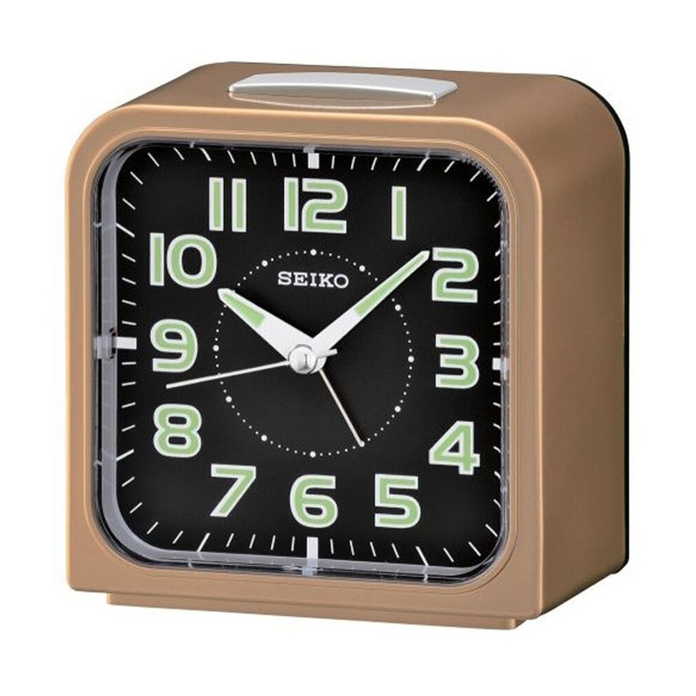 Đồng hồ Báo thức Seiko QHK025G Kim trôi - Chuông to - Chính hãng Nhật Bản