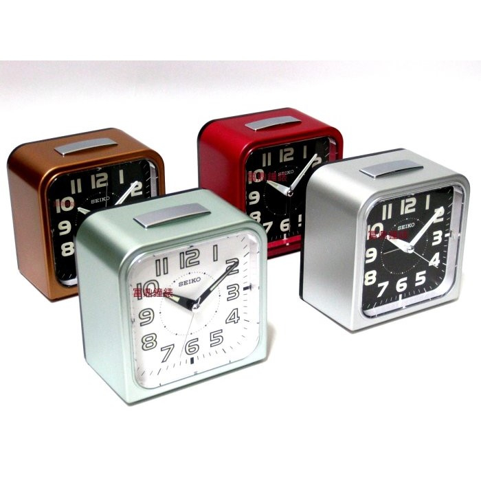 Đồng hồ Báo thức Seiko QHK025G Kim trôi - Chuông to - Chính hãng Nhật Bản