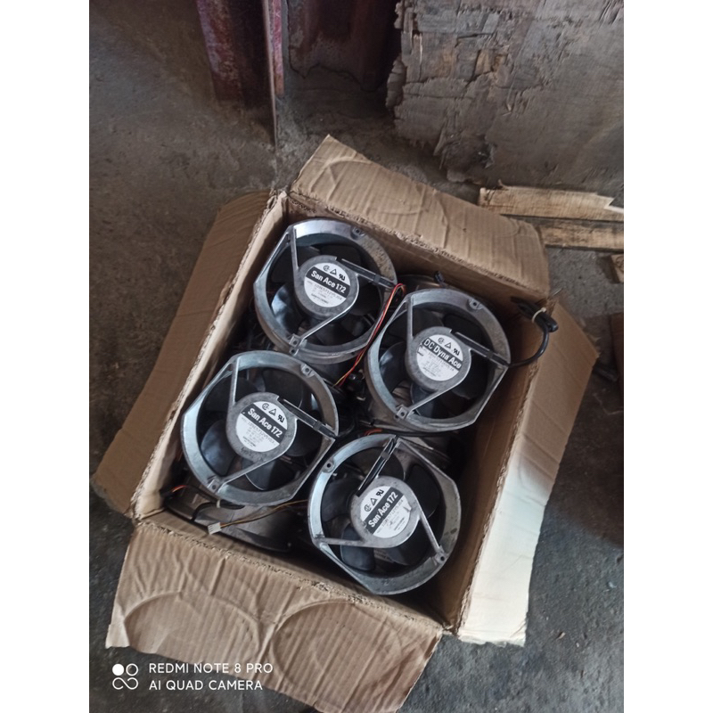 Quạt điện bãi cho ô tô 12v 24v loại 1
