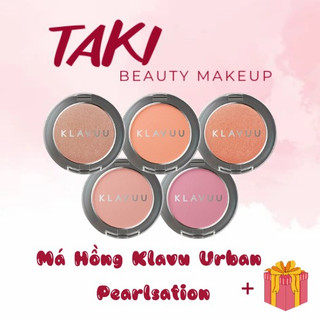  Phấn Má Hồng KLAVUU Urban Pearlsation Natural Powder Bluser  5.5g   02- 03- 04  