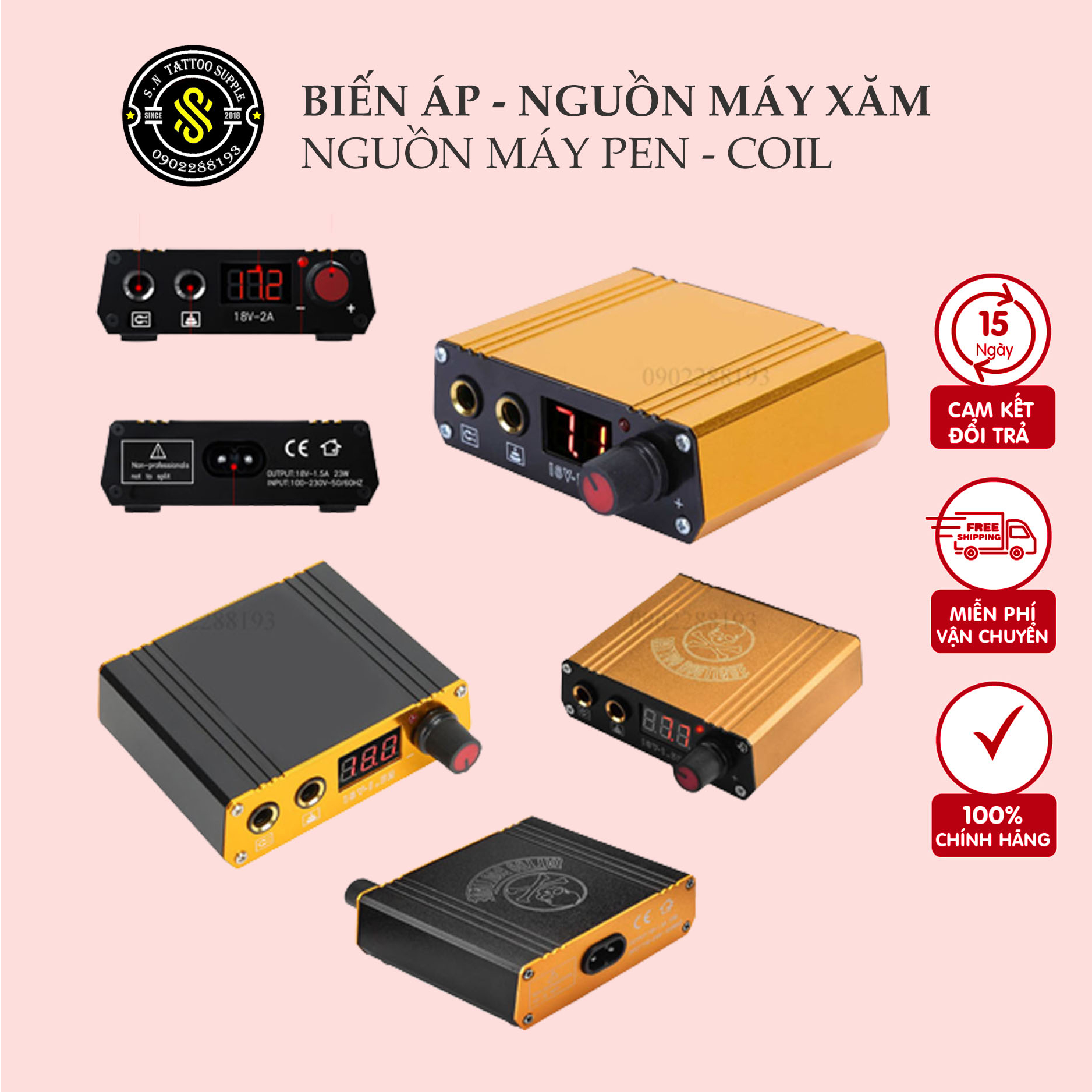 💝 Dành Cho Máy Xăm các loại, giá ưu đãi - Bảo Hành