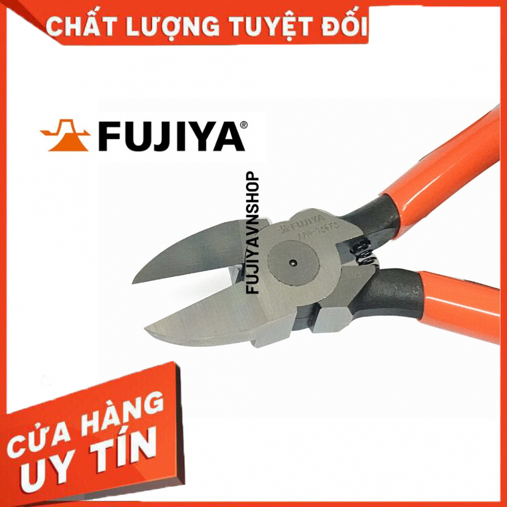 Kìm cắt nhựa lưỡi bằng Fujiya APN-185FS 7.3"/185mm Nhật Bản