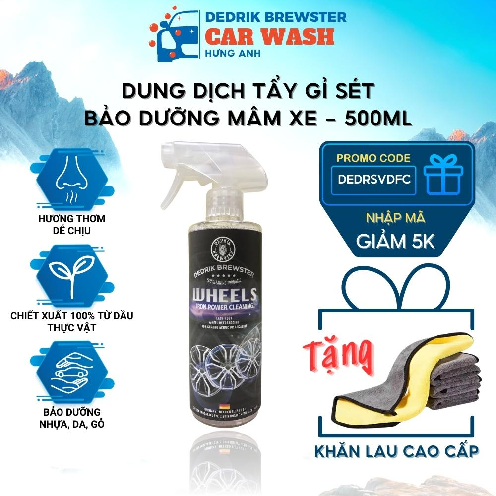 Dung Dịch Tẩy Rỉ Sét Kim Loại Bảo Dưỡng Mâm Xe WHEELS DEDRIK BREWSTER