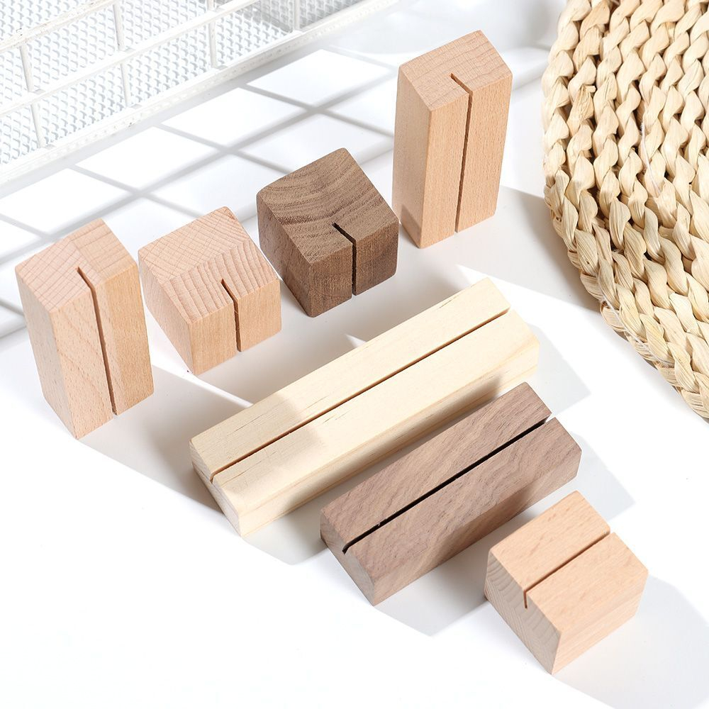 Giá đỡ kẹp ảnh mini, bưu thiếp để bàn, được thiết kế đơn giản bằng chất liệu gỗ cao cấp nhập khẩu Pháp.