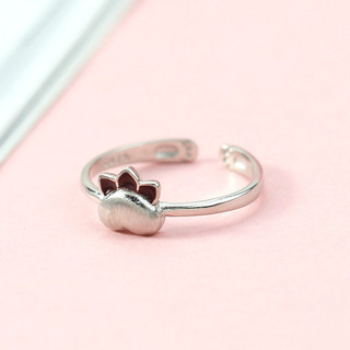 [FreeShip]Nhẫn Bạc Ý 925 Chân Mèo