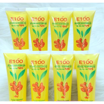 Sữa Rửa Mặt E100 Nghệ/ Sữa Bò 50g