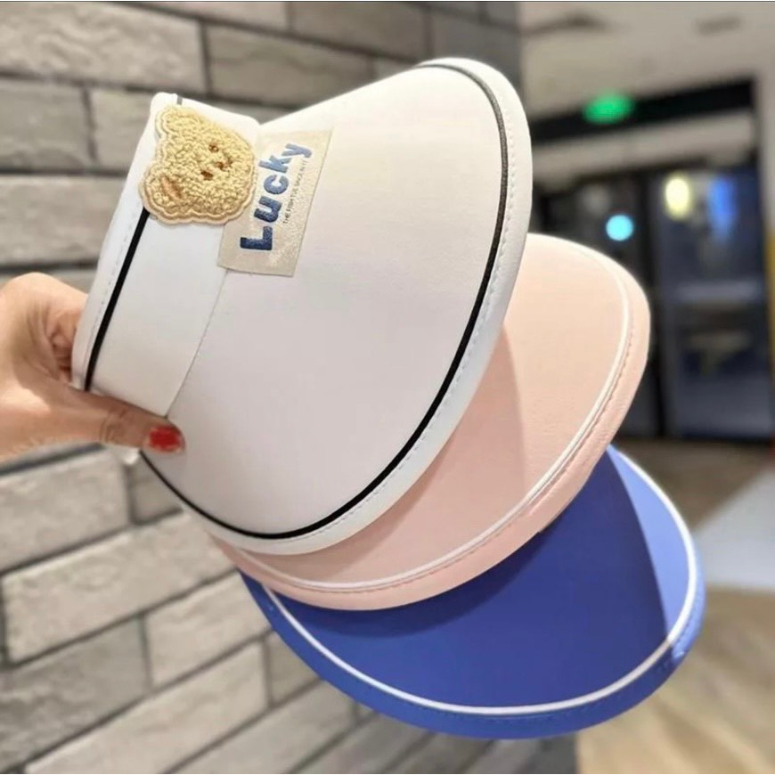 Mũ Chống Nắng LUCKY Mùa Hè Phong Cách Hàn Quốc Dễ Phối Đồ Cho Bé Yêu A.Đ