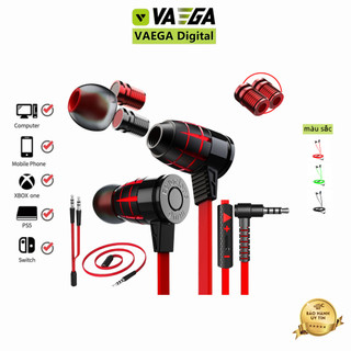 Tai nghe gaming nhét tai - Plextone G25 - Bass sâu-Âm thanh cực chất-Chính hãng
