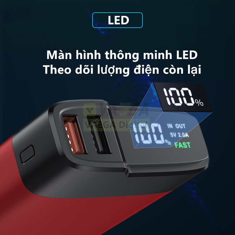 Pin sạc dự phòng VaeGa PowerCore Select 10000mAh - P10Q