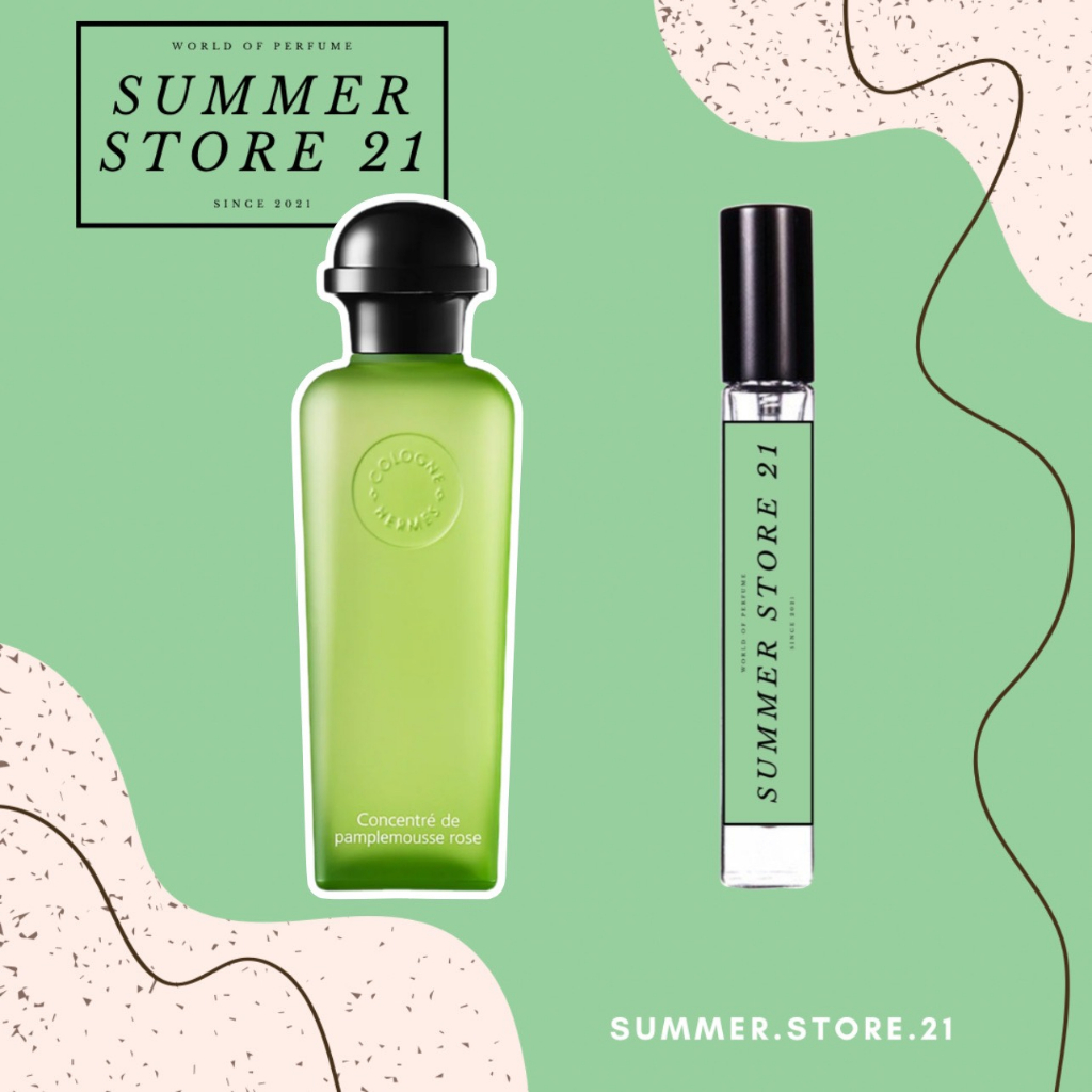 Nước hoa Hermes Concentre de Eau de Pamplemousse Rose - 5𝘮𝘭/10𝘮𝘭