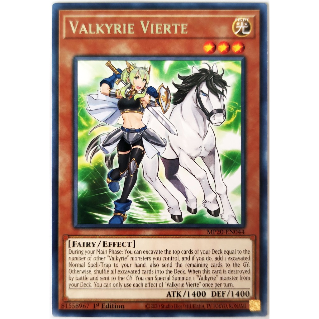 [Thẻ Yugioh] Valkyrie Vierte |EN| Rare