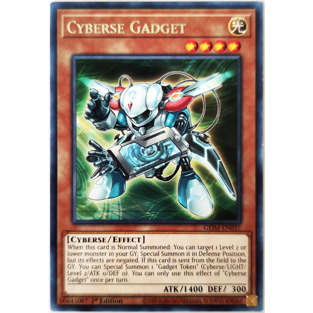 [Thẻ Yugioh] Cyberse Gadget |EN| Rare