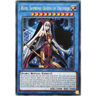 [Thẻ Yugioh] Ruin, Supreme Queen of Oblivion |EN| Rare