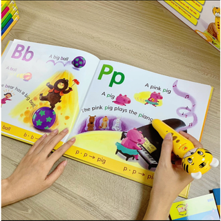 Sách Boxset Bút Chấm Đọc - Học Tiếng Anh Tân Việt