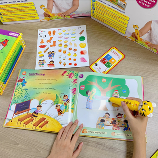 Sách Boxset Bút Chấm Đọc - Học Tiếng Anh Tân Việt