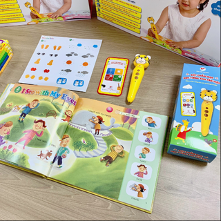 Sách Boxset Bút Chấm Đọc - Học Tiếng Anh Tân Việt