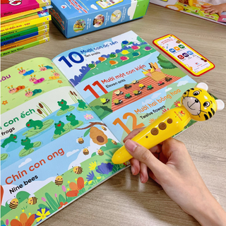 Sách Boxset Bút Chấm Đọc - Học Tiếng Anh Tân Việt