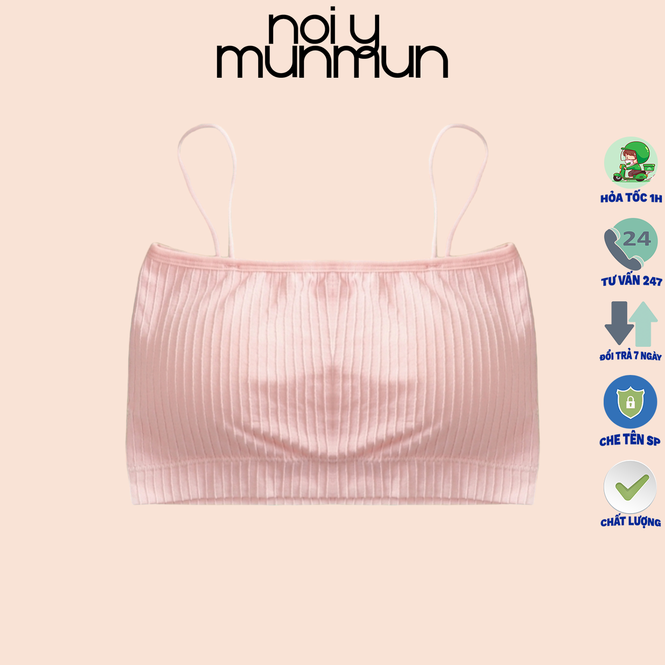 COMBO 3 Áo Bra Quây Cotton Cho Bạn Gái Mặc Với Sơ Mi, Áo Bra Tập Gym noiymunmun A809