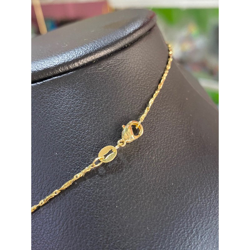 Dây chuyền hạt châu pha lê titan bền đẹp không đen gỉ bay màu