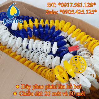 Dây phao phân làn hồ bơi, dài 50 mét