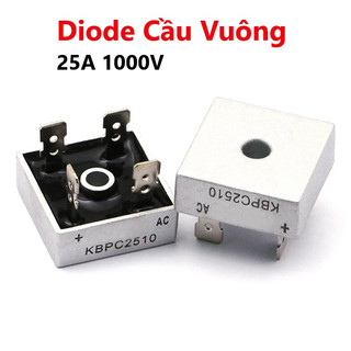 Diode Cầu Vuông 25A 1000V KBPC2510