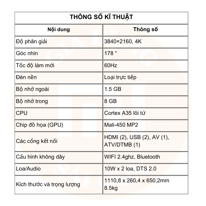 Tivi Xiaomi EA50 2023 Series - 50inches Chính Hãng 100% Xiaomitv.vn