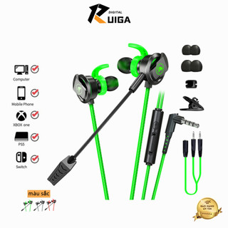 Tai nghe plextone xmowi RX3,tai nghe game dual mic cực hot,chơi tốt PUBG,COD