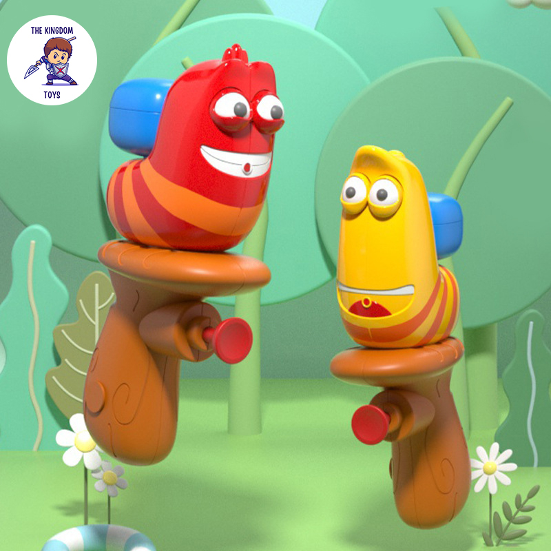 Súng Nước Mini Khủng Long, Gà Siêu Nhân, Hươu, Vịt Siêu Nhân, Cá Mập, Cá Nóc, Cá Sấu, Sâu Larva Đồ Chơi Mùa Hè Cho Bé