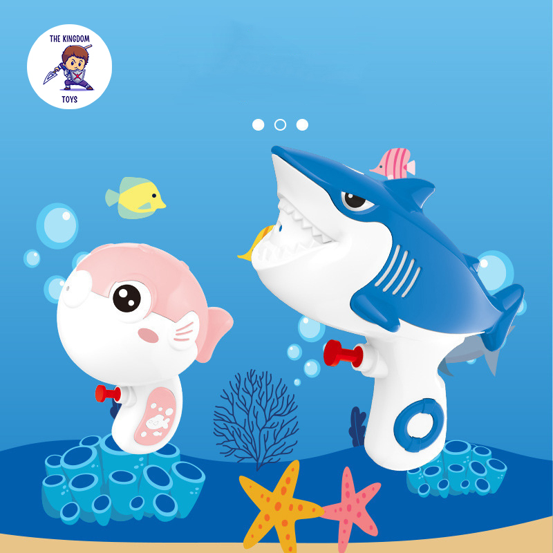 Súng Nước Mini Khủng Long, Gà Siêu Nhân, Hươu, Vịt Siêu Nhân, Cá Mập, Cá Nóc, Cá Sấu, Sâu Larva Đồ Chơi Mùa Hè Cho Bé