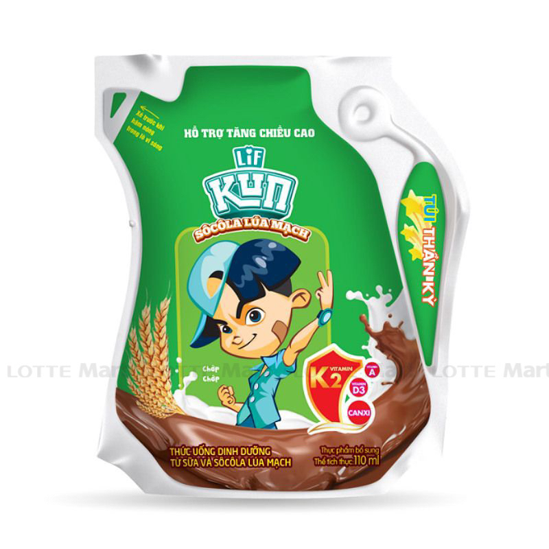 Sữa Uống LiF Kun Vị Socola 110ML
