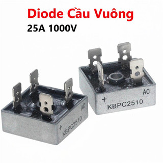 Diode Cầu Vuông 25A 1000V KBPC2510