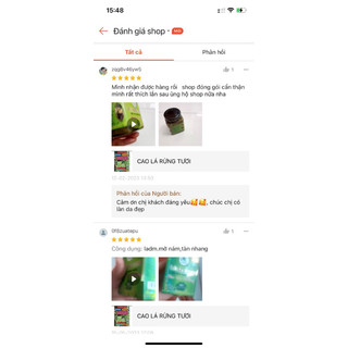 CAO LÁ RỪNG TƯƠI