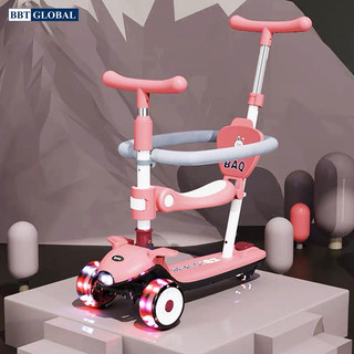 Xe trượt scooter 3in1 cho bé có tay đẩy SK1311