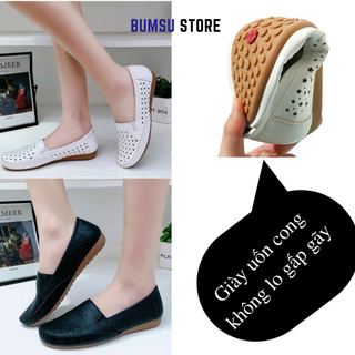 GIÀY LƯỜI DA NỮ CAO CẤP - GN02
