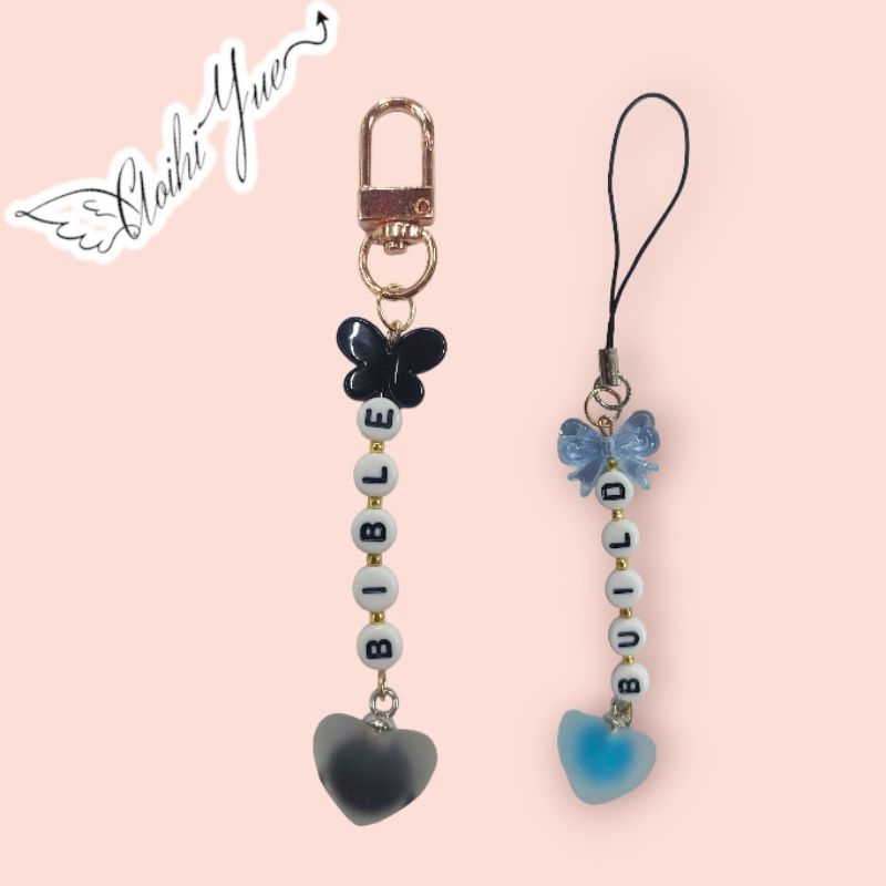 Dây treo điện thoại, Keychain, Móc khoá BibleBuild, Bible, Build