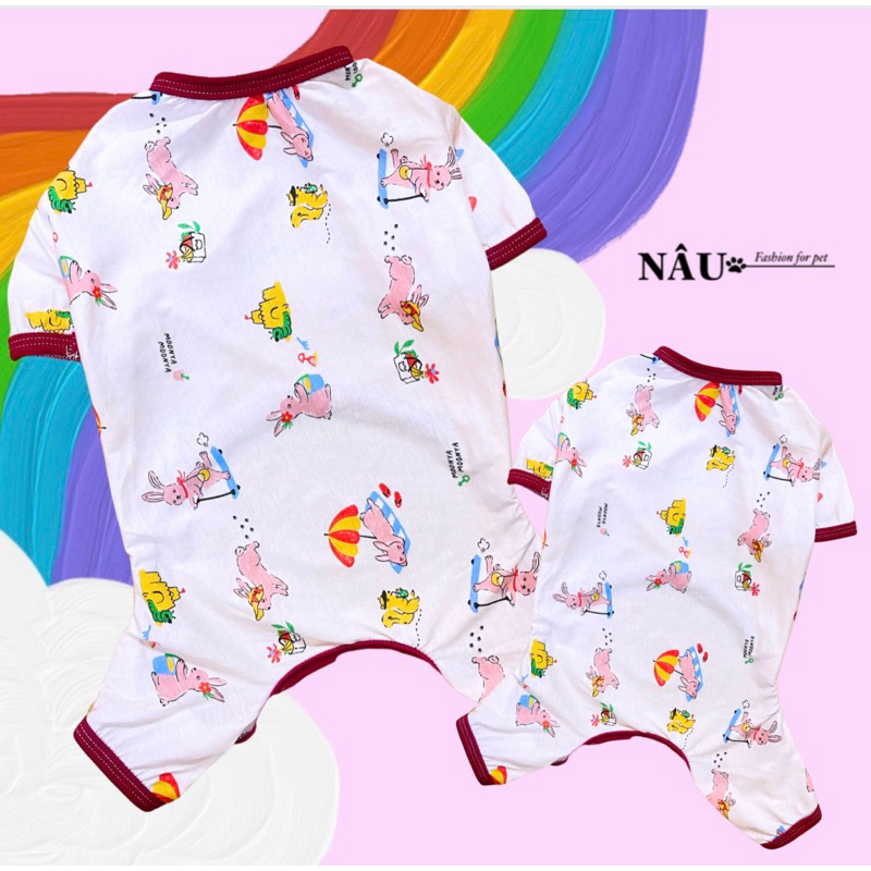 Jumpsuit cho chó mèo