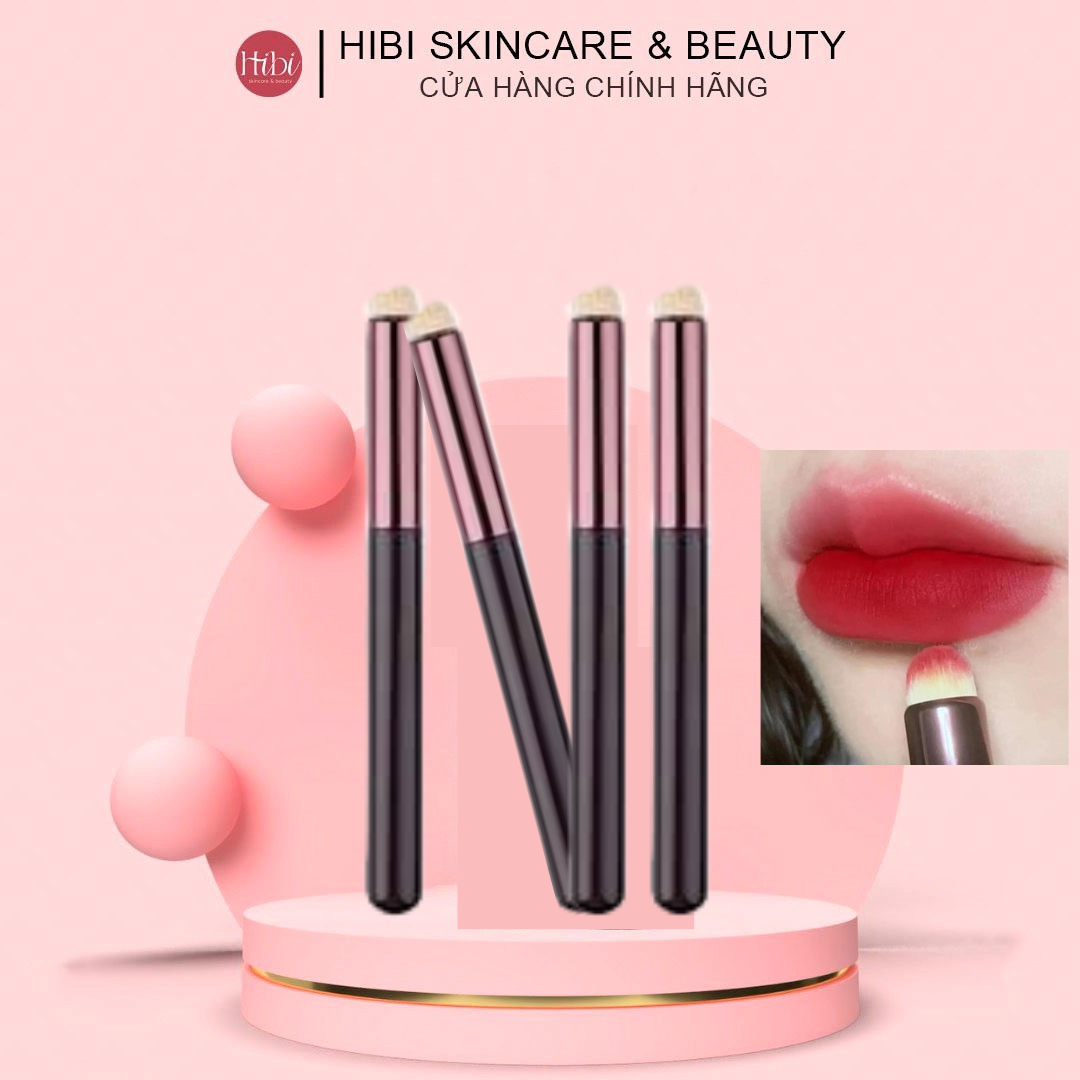 Cọ tán môi trang điểm / che khuyết điểm môi Kumo Mini Fingertip siêu mềm mại nhỏ gọn thiết kế đầu tròn chất lượng cao