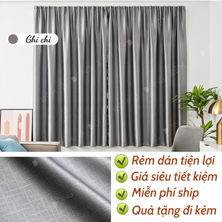 Rèm Cửa Dán Tường chống nắng, rèm cửa sổ che phòng ngủ, màn cửa chính decor homestay, dán bếp - Rèm Á Đông
