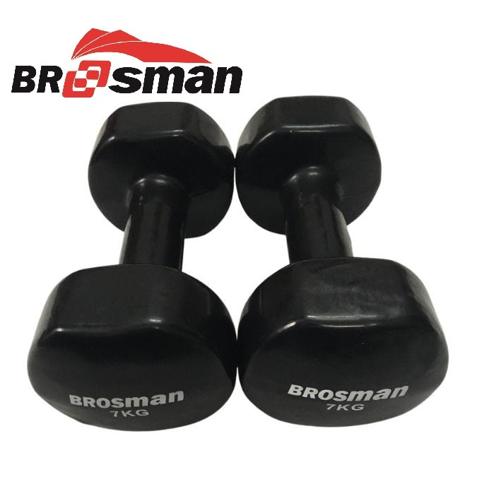 Tạ tay 7 Kg Brosman nhập khẩu chính hãng