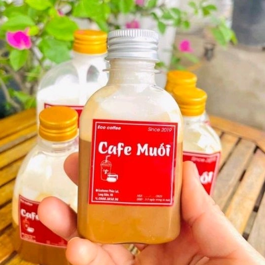 chai nhựa đựng cafe 100ml - 120ml vai bầu, vuông