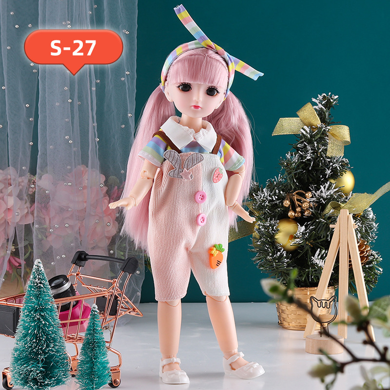 Búp Bê Barbie 1/6 Cao 30cm 22 Khớp Váy Hoa Dễ Thương