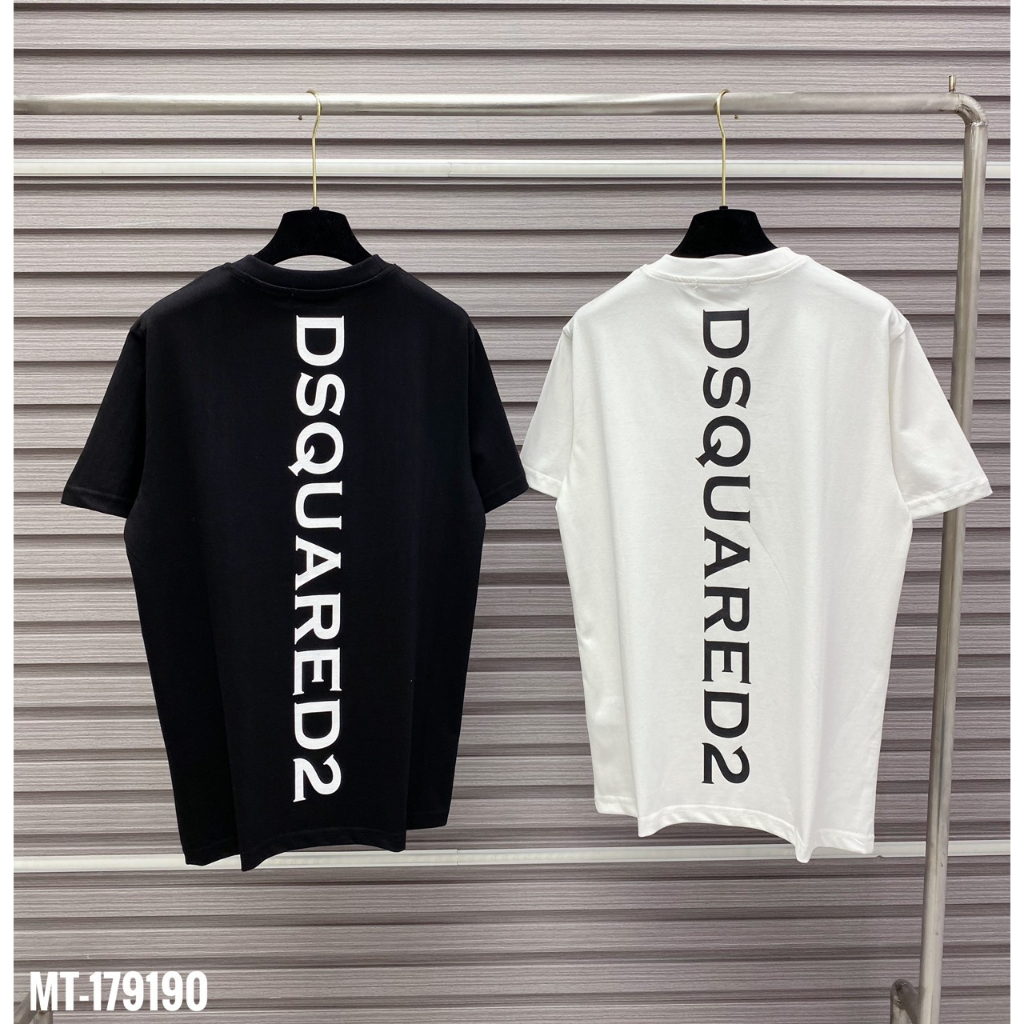 Áo Phông Nam Nữ ICON_DSQUARED2 Phiên Bản Hoạ Tiết Dọc Sau Lưng Áo. Áo Thun DSQ2 Unisex Form Rộng Hàng Siêu Cấp New 2023 | BigBuy360 - bigbuy360.vn