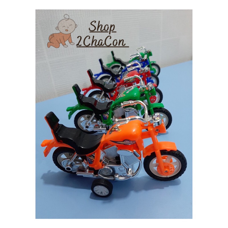 Đồ Chơi Chạy Trớn Xe Moto Phân Khối Phiên Bản Mini Siêu Cute Cho Bé