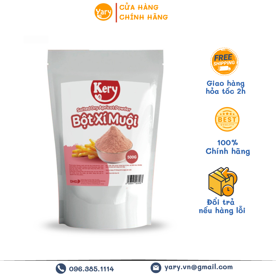 Bột Xí Muội thơm Ngon Đậm Vị Bột Lắc khoai Tây, Trái Cây Có Vị Chua Gói 100gr - 500gr