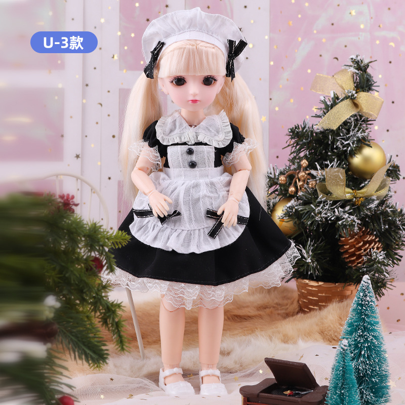 Búp Bê Barbie 1/6 Cao 30cm 22 Khớp Váy Hoa Dễ Thương