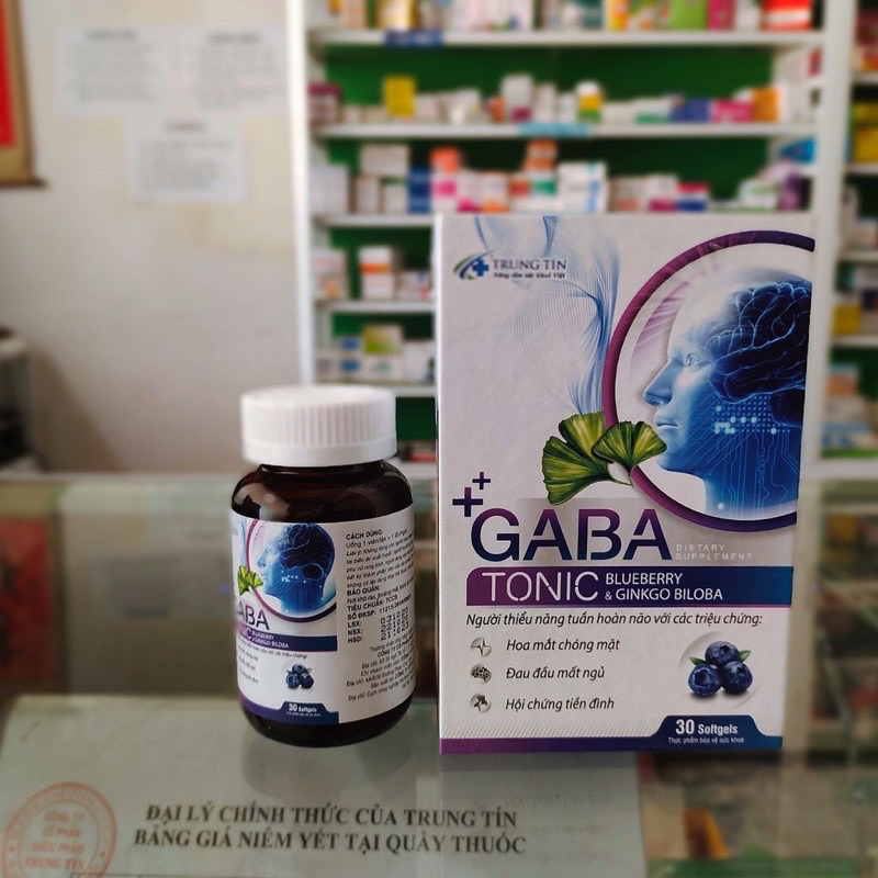 Viên bổ não Gabatonic- Hỗ trợ  Giảm đau đầu,chóng mặt