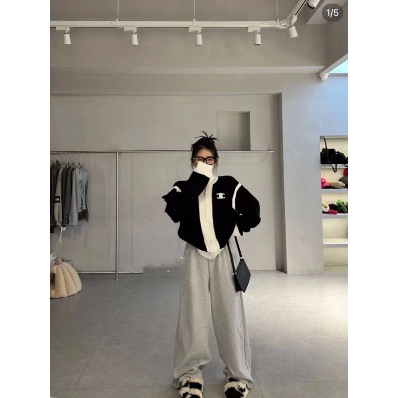 Áo khoác len cline