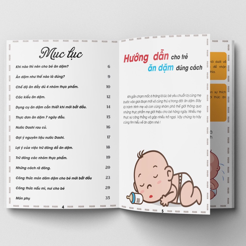 Sổ tay ăn dặm nhà Moon