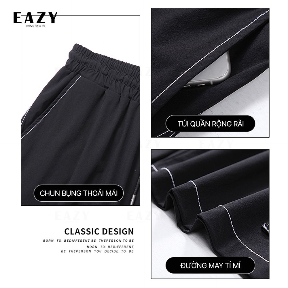 Quần short nam túi hộp thể thao chỉ nổi thời trang EAZY - SP05 , Quần ngố nam chất mát mùa hè co giãn 4 chiều cao cấp | BigBuy360 - bigbuy360.vn