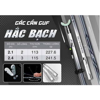 Gác Cần GUF Hắc Bạch